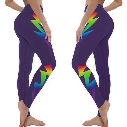 Woman Raindow Dash leggings - My little Pony - Disney Birthday Costume - Rainbow Dash costume - MLP costume - Equestria Girls