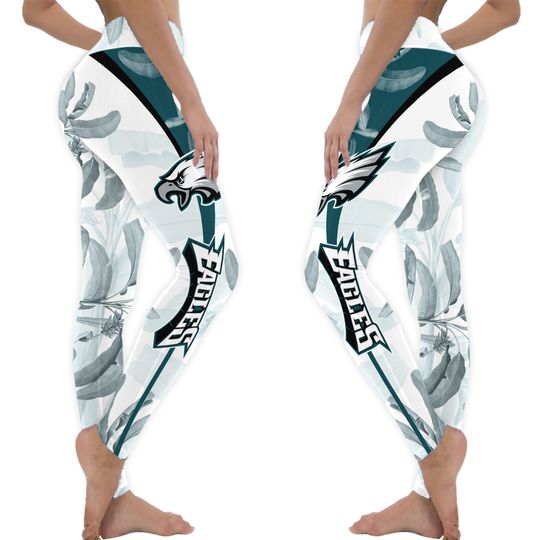 Philadelphias Football Leggings Yoga Pants Gifts, Eagle Team Football Leggings, Game Day Football Leggings