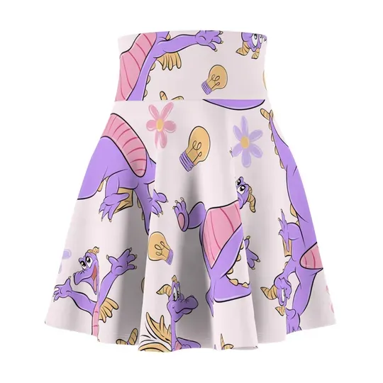 Figment Epcot Skater Skirt, Women's Skater Skirt