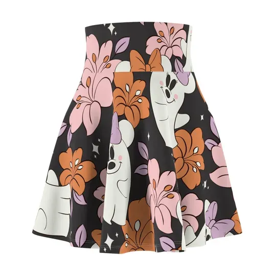 Discover Halloween Boo To You! Skater Skirt, Women's Skater Skirt