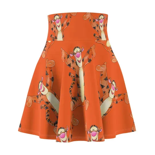 Discover Tigger Skater Skirt, Women's Skater Skirt