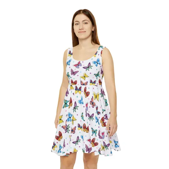 Butterflies and Princess Skater Dress
