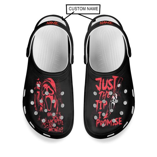 Clogs for kid's and Family, Horror Shoes, Chucky Clogs, Halloween Shoes, custom clogs