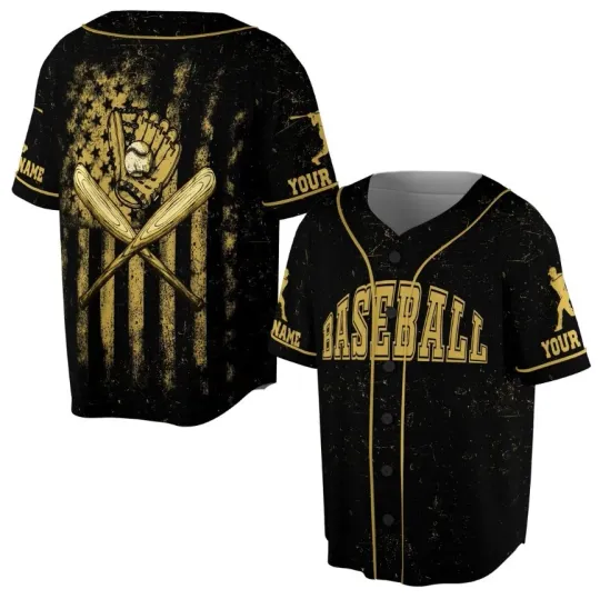 Discover Custom Name Retro Baseball Player Baseball Jersey S-5XL