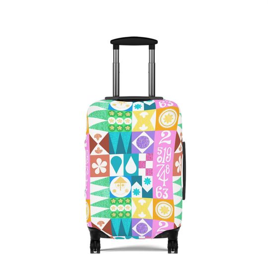Discover Disney Small World Luggage Cover