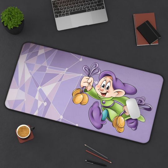 Dopey Running Desk Mat, Computer Accessories