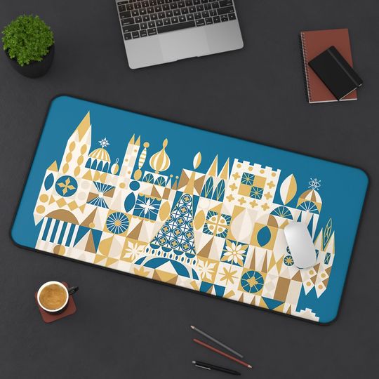 Geometric Desk Mat, Computer Accessories