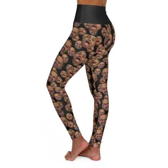 Custom Face Leggings, Gifts for Her