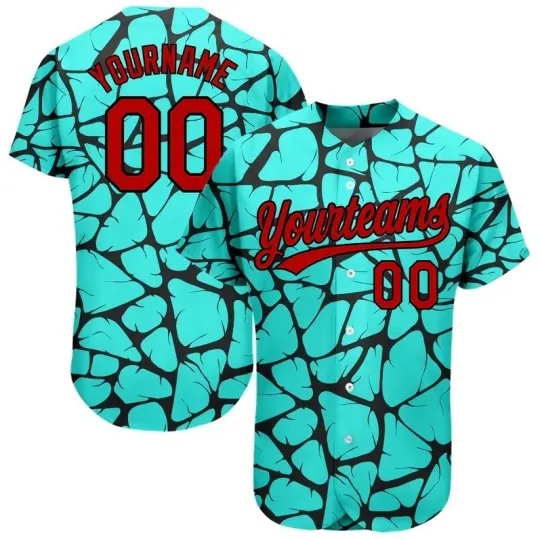 Discover Custom 3D Pattern Baseball Jersey