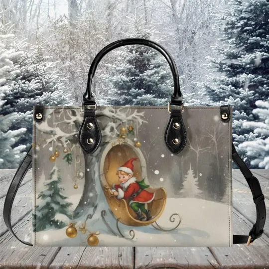 Discover Luxury Women Vegan Leather Tote Bag for Holiday Season
