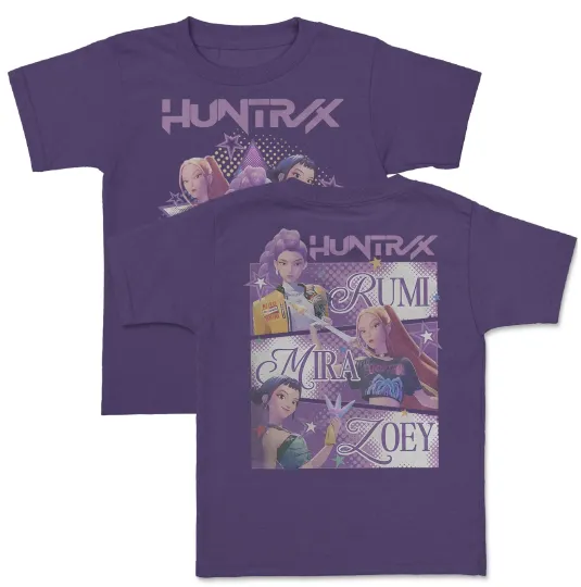 Kpop Music Demon Rumi Mira Zoey Huntrix Derpy Hunters T-Shirt, Gift for Fan