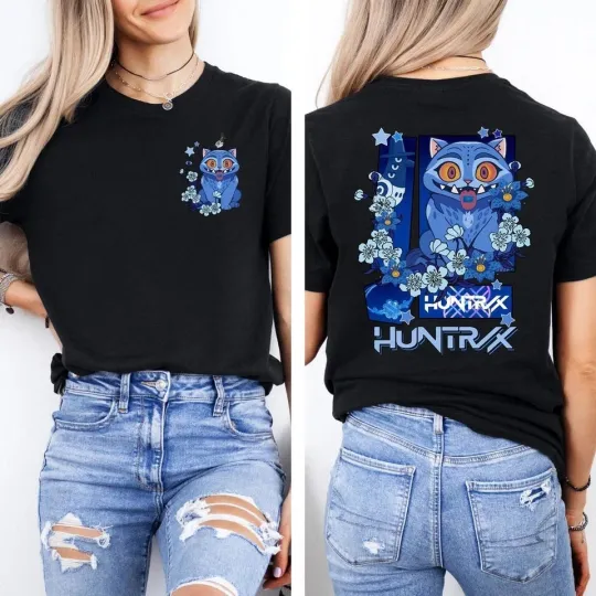 Kpop Demon Hunters Tiger Shirt, Demon Hunter Tiger Tee, Kpop Huntrix Pin Shirt