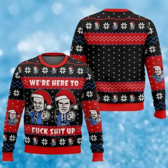 Step Brothers Movie Ugly Sweater, Step Brothers Xmas Sweater, Christmas Movie