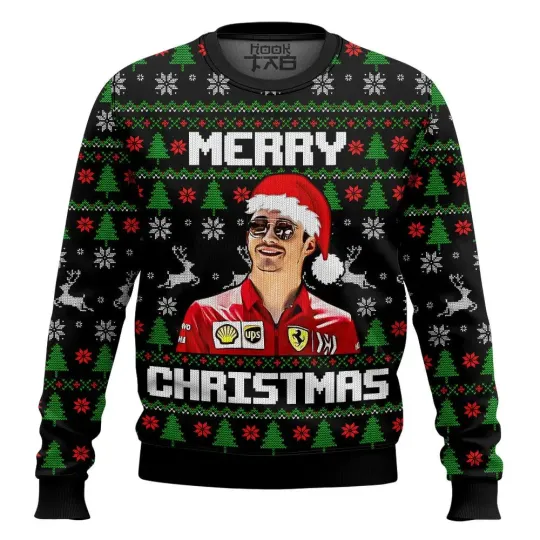 Famous Racer Ugly Christmas Sweater