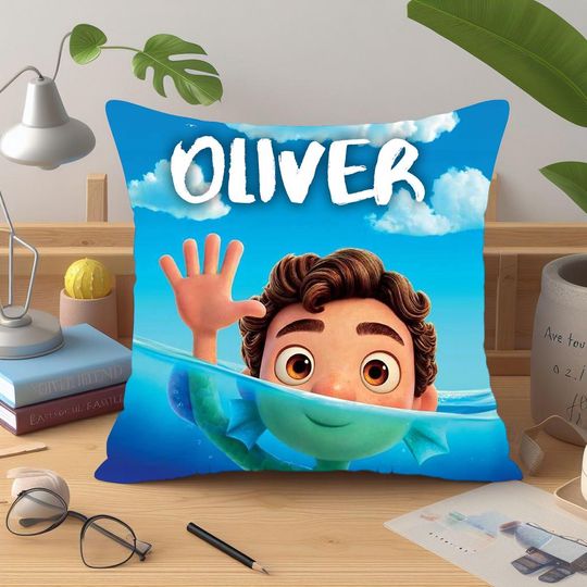 Almohada  Pillow, Cartoon Throw Pillow