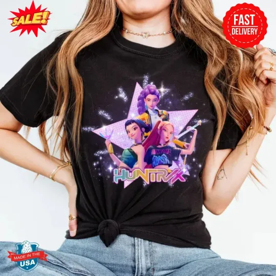 Huntrix Kpop Demon Hunter Shirt S-5XL Gift For Fan