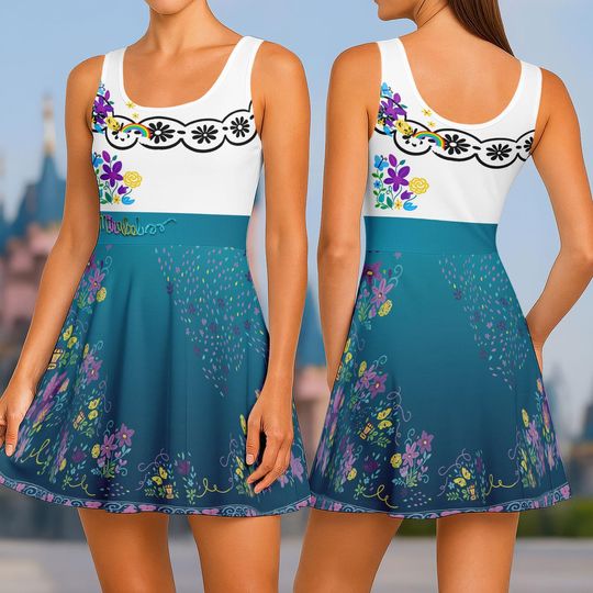 Halloween Mirabel Madrigal Skater Dress