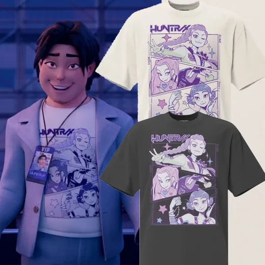 Discover Kpop Demon Hunters Huntrix Shirt, Gift for Fan