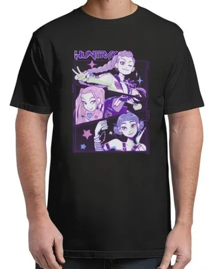 Funny KPop Demon Hunters Huntrix Adult T-Shirt, Gift for Fan