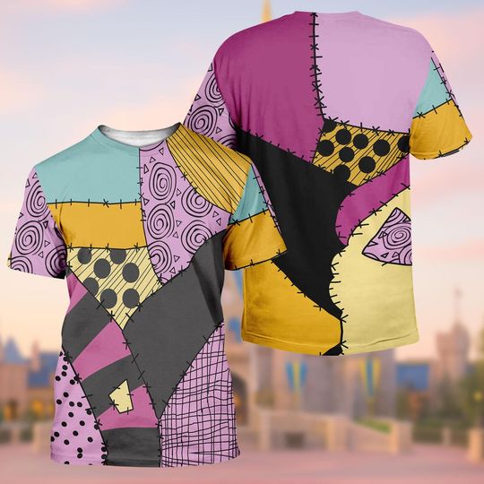 Sally Costume Shirt, Nightmare Before Christmas Costume, Halloween Shirt, Magic Kingdom, Disney Costume Cosplay, Run Disney Shirt