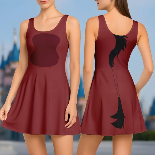 Pumbaa Skater Dress with Lion King Disneybound Animal Cosplay Halloween Costume