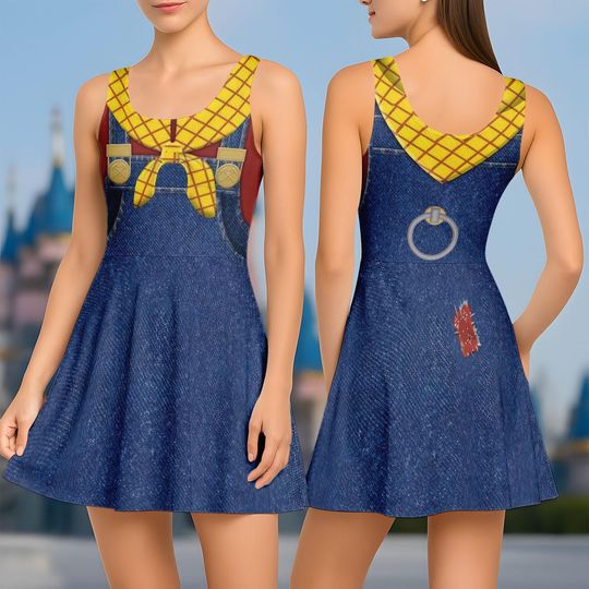 Stinky Pete Villain Dress, Toy Story Skater Dress