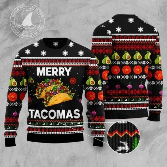 Discover Merry Tacomas Ugly Christmas Sweater – Best Gift Ugly Sweater Gift Happy Holiday