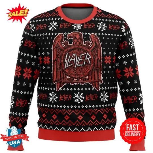 Discover Slayer Ugly Christmas Sweater