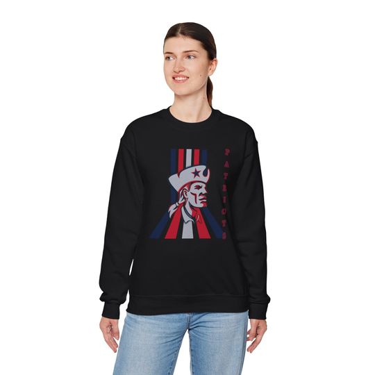 Patriots Football Team Sweatshirt, Game Day Sweatshirt
