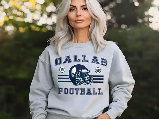Discover Dallas Football Shirt, Game Day Shirt, Football Mom Gift, Dallas Football Gift, Gift For Her, Comfort Colors, Football Season