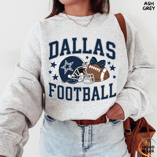 Dallas Football Vintage Style Sweatshirt T-Shirt, Dallas Football Shirt