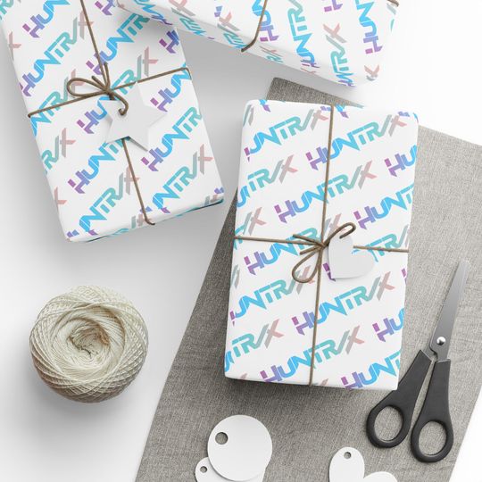 KPop Demon Hunters Wrapping Paper Roll | Huntrix Logo Gift Wrap for KPop Fans | Unique Anime Inspired Birthday & Holiday Gift Wrap