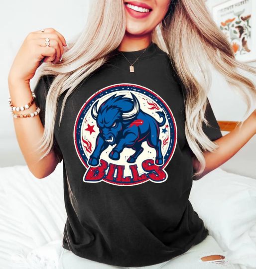 Buffalo Football T-Shirt, Let's Go Bills Shirt, Game Day Tee