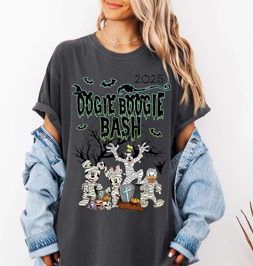Oogie Boogie Bash T-Shirt, Disney Halloween Party Tee, Cute Spooky Shirt, Mickey and Friends Halloween
