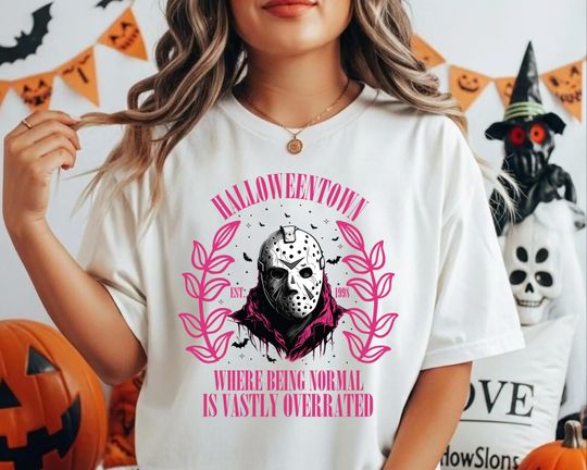 Retro Halloweentown Movie Tee, 90s Spooky Pumpkin Shirt