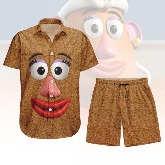 Toy Story Mrs Potato Head Costume Hoodie/Joggers, Mrs Potato Head Cosplay Shirt, Disney Cartoon Costume Shirt, Halloween Gift For Her