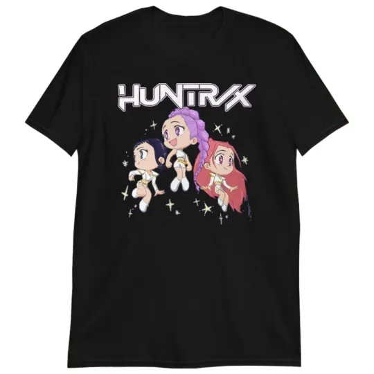 KPop Demon Hunters Huntrix As Seen On World T-shirt, Gift For Fan