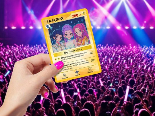 Custom HUNTRX KPop Demon Hunter Cards  Personalized KPop Group Portraits, Fan Collectible Cards, Gift for KPop Enthusiasts, The Huntrix