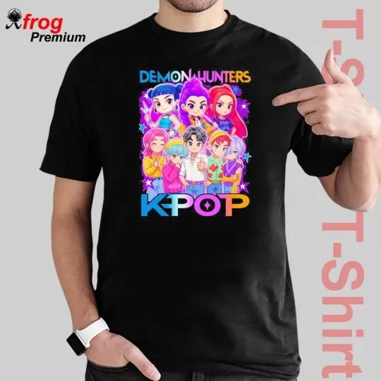 Discover Kpop Huntrix Demon Hunters Shirt, Gift For Fan