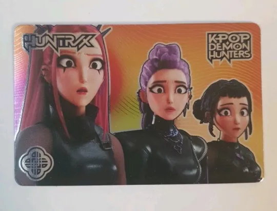 Discover KPOP DEMON HUNTERS CARD Huntrix Group Acrylic Card