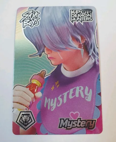 KPOP DEMON HUNTERS CARD Saja Boys PhotoCard Mystery Acrylic Card