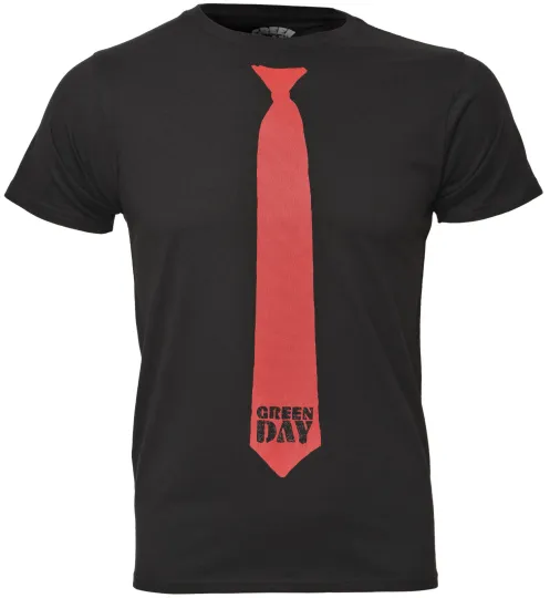 Green Day 3D T Shirt Official Tie Logo Punk Rock Band
