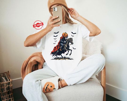 Headless Horseman T-Shirt, Spooky Halloween Shirt