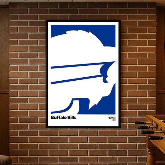 Buffalo Bills Poster, Football Gifts, Sports Poster, Football Poster, Football Art, Buffalo Bills, Buffalo Bills Art, Bills Mafia, Bills