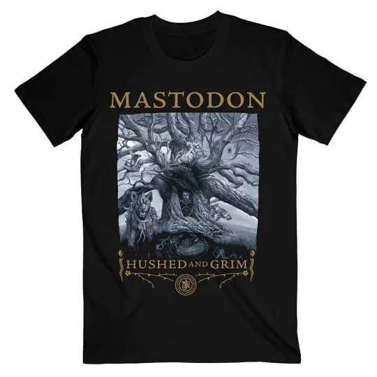 Mastodon T-Shirt Hushed and Grim Cover Band