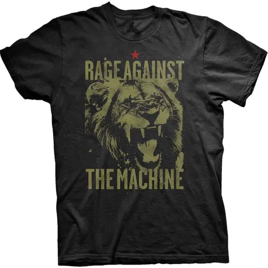 Discover Rage Against T Shirt Pride Band Logo Official Mens Black L