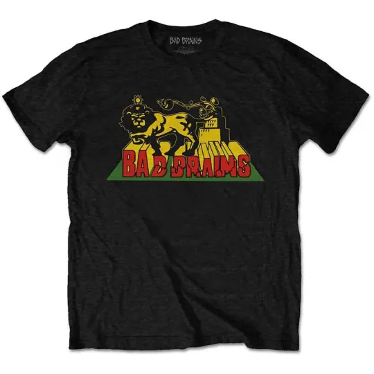 Bad Brains Lion Crush Band Logo T-Shirt Men’s