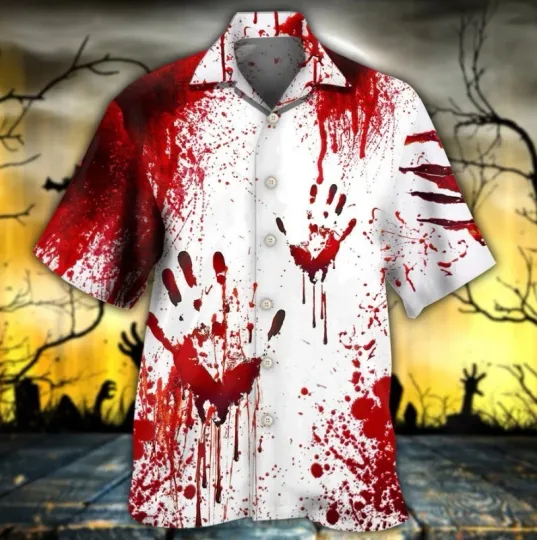 Discover Halloween Hawaiian, Halloween Clown They'll Never Find You, Scary Eyes Shirt