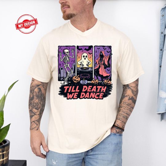 Discover Halloween Skeleton Dance T-Shirt