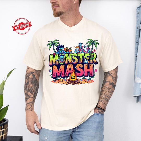Monster Mash T-Shirt, Halloween Party Tee